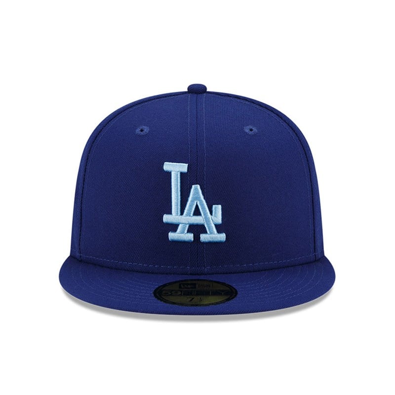 New Era Los Angeles Dodgers MLB Cloud Icon Blue 59FIFTY Fitted Cap