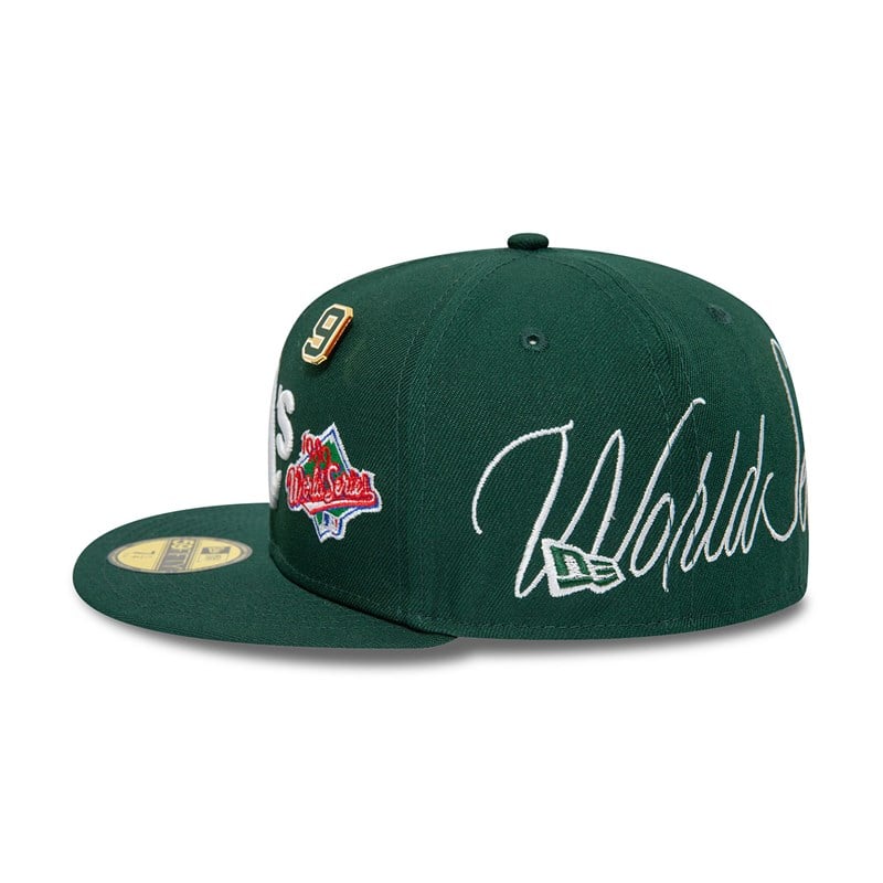 New Era 59Fifty Oakland Athletics HIS Champs Fitted 'Green, 60288304