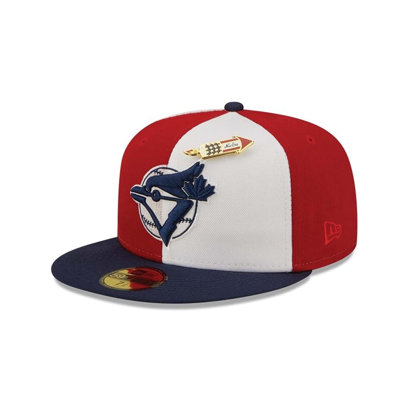 Toronto Blue Jays 40th Anniversary Infrared 59Fifty Fitted Hat by